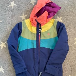 Burton winter ski coat size 10/12